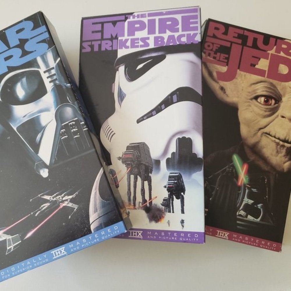 Star Wars Fan? Here's the VHS trilogy for you